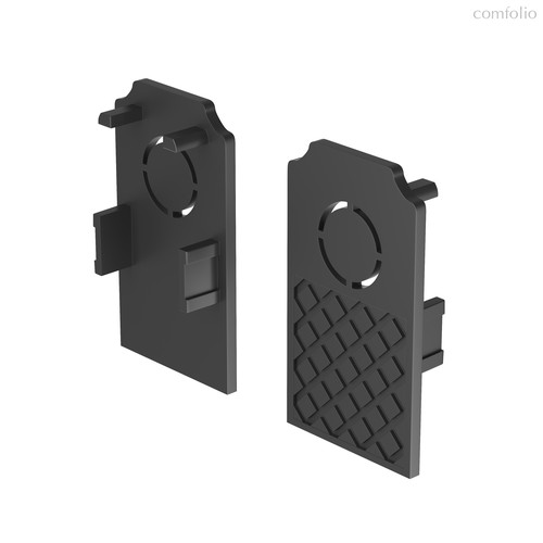 Заглушки к встраиваемому шинопроводу Exility 2 шт. черный - Maytoni