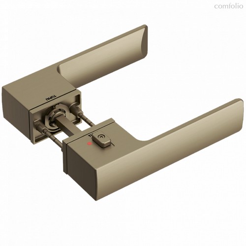 Ручка Tupai Big Line 4084 5REP-208 ( с блокировкой ) матовое золото правая R WC ( полотно 54-61 мм) - Tupai