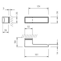 Ручка Tupai Big Line Vario 3084 5RE-153 черный R ф/з - Tupai