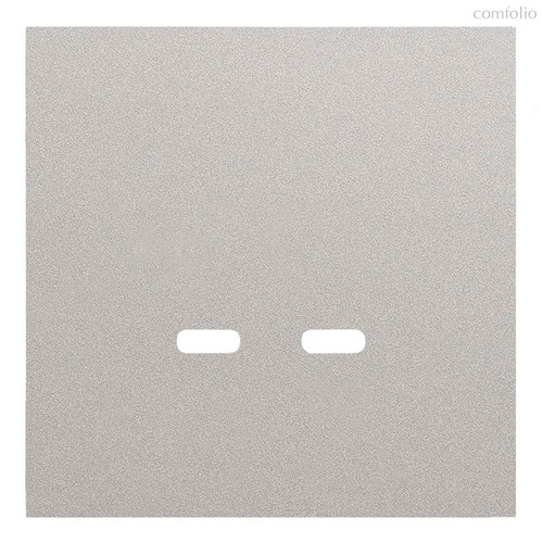 Лицевая панель для USB-зарядного устройства С+С 35675 PL, платина - Rikett