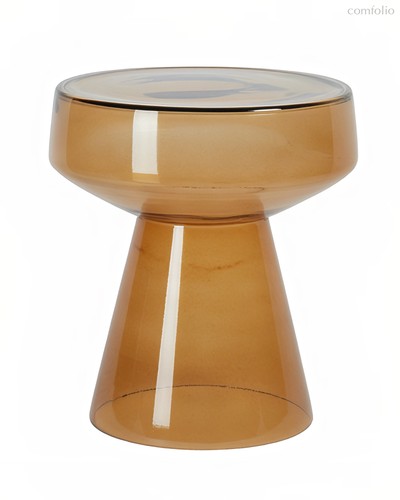 Охровый приставной столик Флумс Ø 37 см - Louvre Home