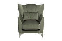 Кресло Сиена (Siena) велюр т. зеленый Colt1011-TZEL 83x82x93см - Garda Decor