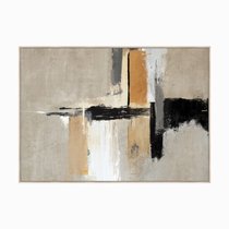 Постер Fancy 100х140, цвет бежевый/коричневый/черный - Cosmo