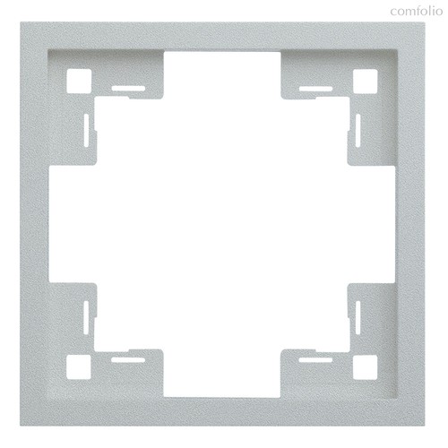 Одноместная рамка 35810 SV, серебро - Rikett