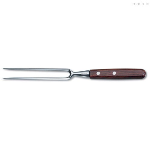 Вилка для мяса Victorinox Rosewood 18 см, ручка розовое дерево - Victorinox