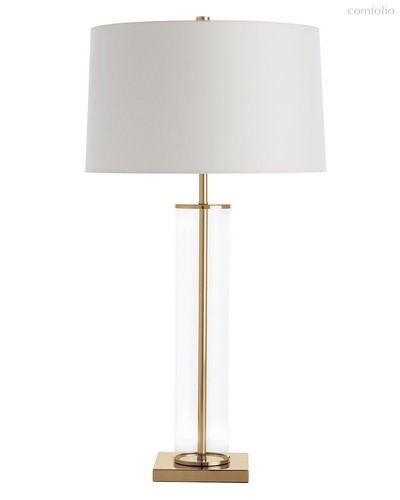 Золотая настольная лампа Томас, цвет золотой - Louvre Home