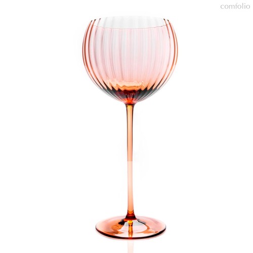 Бокал для красного вина Anna Von Lipa Лион 580 мл, стекло хрустальное, кофейный - Anna Von Lipa