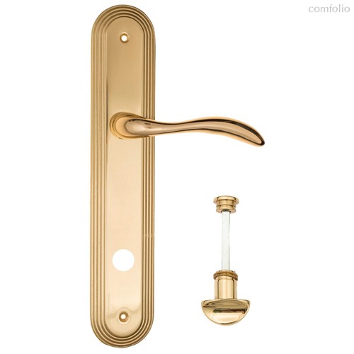 Дверная ручка на планке Fratelli Cattini LUCCIA WC-2 PL288-OLV полированная латунь - Fratelli Cattini