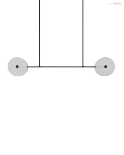 Черный линейный светильник Милфорд, цвет черный - Louvre Home