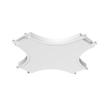 Коннектор питания X-образный Radity белый - Maytoni