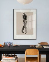Постер Figure in Silence - Louvre Home