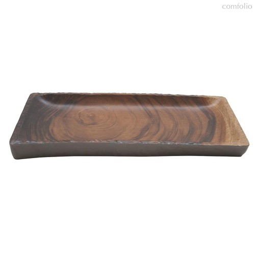 Блюдо 45,7x23x3,8 см прямоуг. African Wood пластик меламин - P.L. Proff Cuisine