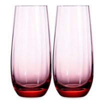 Набор стаканов для воды Moser Оптик 350 мл, 2 шт, розалин, п/к - Moser