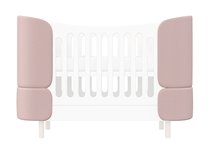 Комплект чехлов для кроватки-трансформера KIDI Soft (розовый) - Ellipse