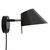 Лампа настенная Office, D18 см, черная матовая - Frandsen
