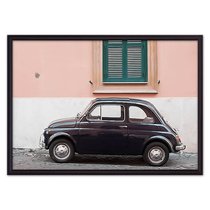 Черный автомобиль Рим, 40x60 см - Dom Korleone