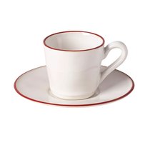 Кофейная пара Beja White Red ATCS02-RED (ATCS02-RED)