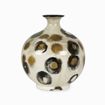 Ваза Flaviana высота 43, цвет бежевый/коричневый/черный - Cosmo