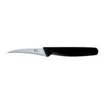 Нож для карвинга Pro-Line 8 см, ручка пластиковая черная - P.L. Proff Cuisine
