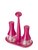 набор емкостей для соли и перца (цв.розовый) (в кор 6шт) TAULA, цвет розовый - Vigar
