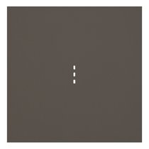 Клавиша одноклавишного выключателя с подсветкой 35602 CP, капучино