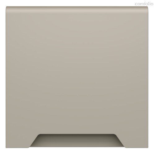 Накладка для розетки с заземлением, защитными шторками и крышкой, S70 кашемир - Voltum