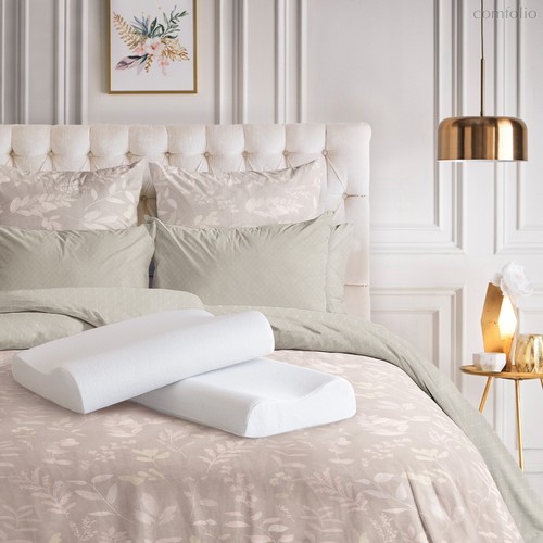 Подушка Анатомическая "Verossa" Black 60/40/9/11 Point - Nordtex