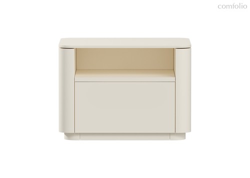 Тумба прикроватная Tammi 1 полка 1 ящик ширина 50 см (молочный) - Ellipse