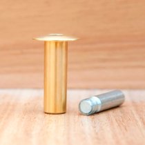 Упор магнитный автоматический скрытый FANTOM PREMIUM HGT004 матовая латунь - Fantom