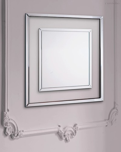 Квадратное зеркало в раме Карлсбад - Louvre Home