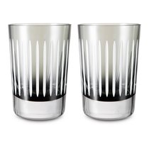 Набор стаканов для воды Nude Glass Попугай 240 мл, 2 шт, стекло хрустальное, дымчатый - Nude Glass