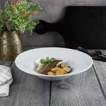 Тарелка глубокая 500 мл d 30,5 см h6,8 см белая фарфор Glory P.L. Proff Cuisine - P.L. Proff Cuisine