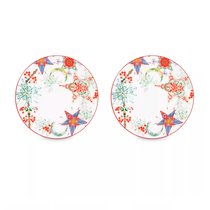 Набор тарелок десертных Mix&Match Home Счастливая Звезда 20,5 см, 2 шт, фарфор