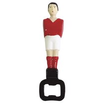 Открывалка для бутылок Foosball, красная - DOIY