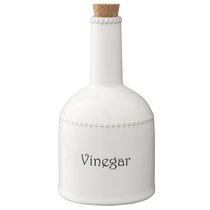 Бутылка для уксуса белого цвета из коллекции Kitchen Spirit, 250 мл - Tkano