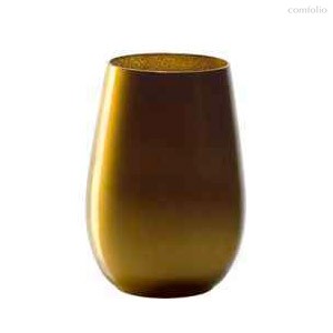 Стакан низкий 46.5 cl., стекло, цвет "Gold", Elements - Stolzle