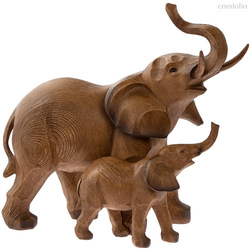 Слониха со слоненком 25x24 см - Lesser & Pavey