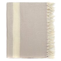 Плед мохеровый Over Horizon цвета марсала из коллекции Trendy Ruffles, 130х180 см - Tkano