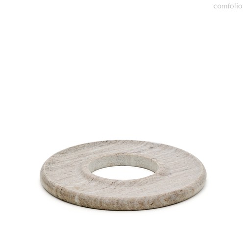 Поднос из бежевого мрамора Morel - La Forma