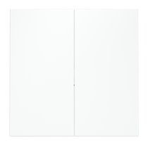 Клавиши для выключателя/переключателя двухклавишного, S70 белый матовый - Voltum