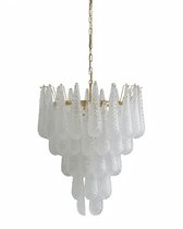 Золотой подвесной светильник Поуль