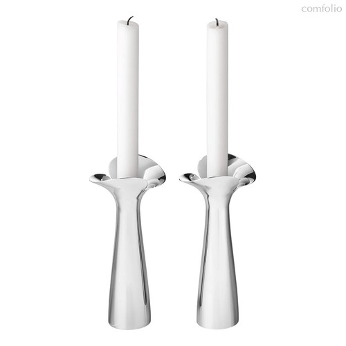 Набор подсвечников Georg Jensen Блум Ботаника 20 см, 2 шт - Georg Jensen