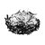 10593/780C Black Потолочный светильник LOFT IT Clizia - Loft It