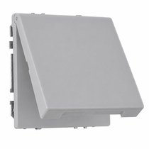 Розетки и выключатели: Розетка с крышкой, мембраной, с з/к 16А 250В IP44, пружинные зажимы, серая матовая, Superior - Kanlux