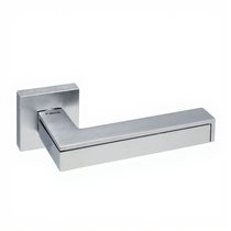 Дверная ручка Frascio Trend Pinax Polished Chrome/Satin Chrome 610/50Q-CS/CR - Frascio