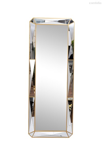 Зеркало с фактурной зеркальной отделкой 60x160см - Garda Decor