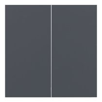 Клавиши двухклавишного выключателя 35611 BT, базальт