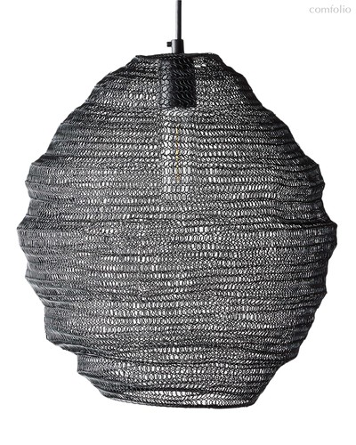 Большой металлический светильник Роланд Ø 61, цвет черный - Louvre Home