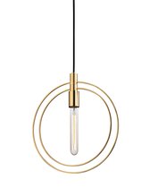 Золотой подвесной светильник Бекки, цвет золотой - Louvre Home