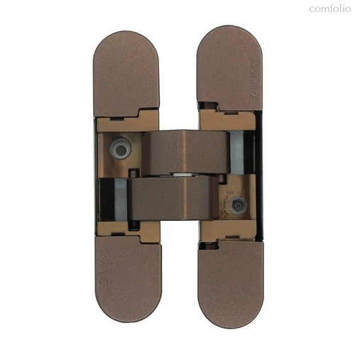 KUBICA K1019 DXSX, KOMBI HYBRID BR петля скрытая универсальная БРОНЗА (40 kg) - Koblenz